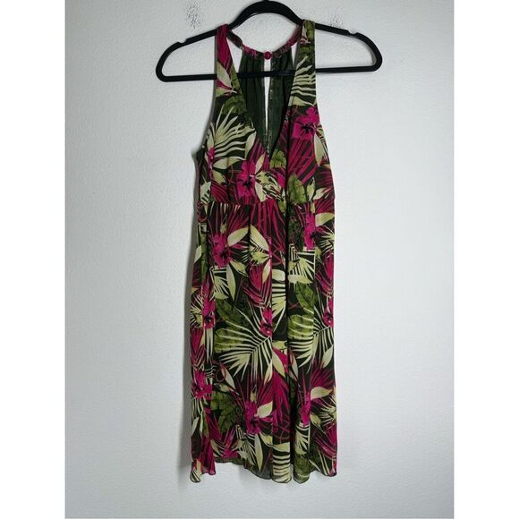 Bohemian Women’s Mesh Dress Floral Print Size M See Description - Picture 1 of 10